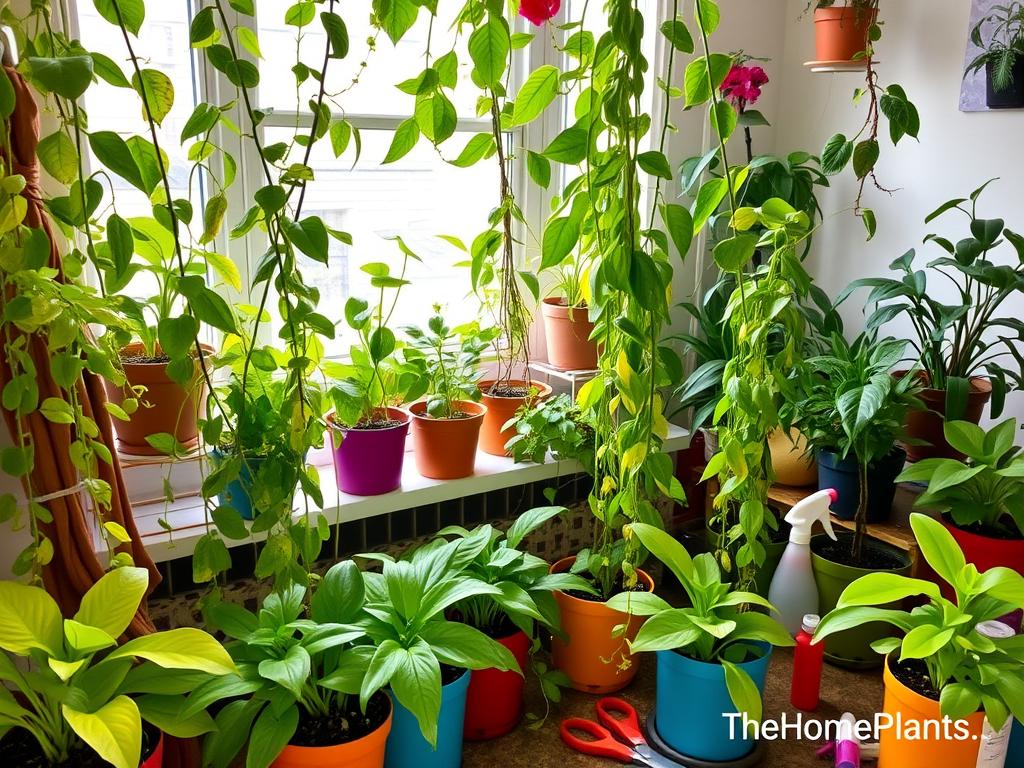 Troubleshooting trailing houseplants